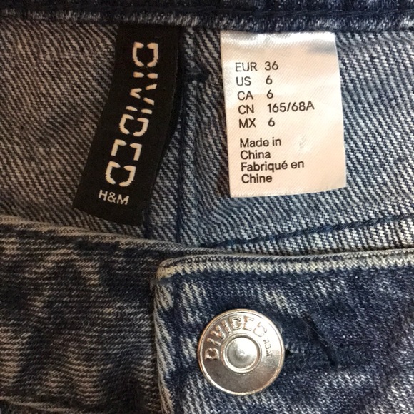 H&M Distressed Jean Shorts - Picture 3 of 3